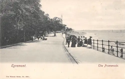 uk32589 the promenade egremont real photo uk