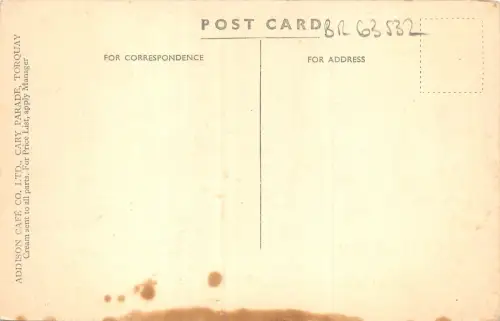 BR63532 Addison s Royal Cafe and Creamery Torquay Echtfoto UK