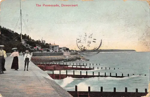 uk32358 the proemande dovercourt real photo uk