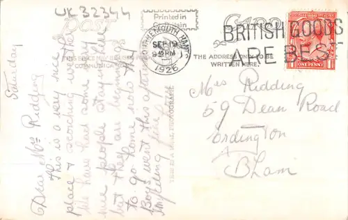 uk32344 greetings from bournemouth real photo uk