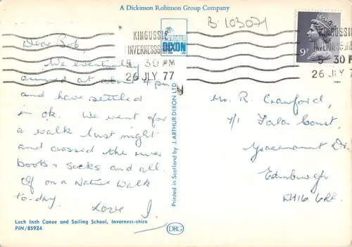 B103071 Loch Insh Kanu und Segelschule Inverness Shire Schottland