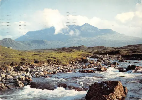 BR82660 die Cuillins von Sligachan Isle of Sky Schottland