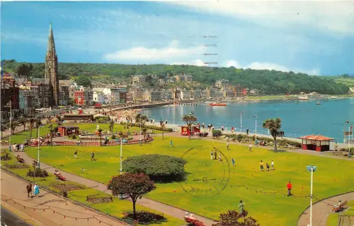 B88998 die Esplanade Rothesay Insel Bute Schottland 14x9cm