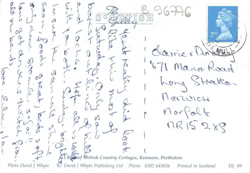 B96776 Schottisches Landhaus Kenmore Pertshire Schottland