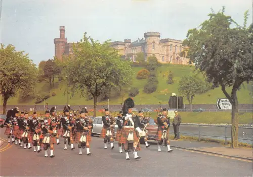 BR77782 the british legion pipe band inverness shire scotland