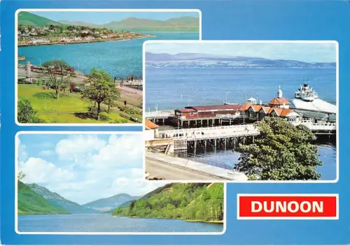 B103193 Dunoon Pier und East Bay Loch Eck Schottland