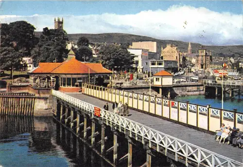 B101407 Dunoon vom Pier Argyll Schottland 14x9cm