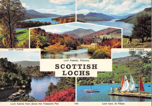 BR83106 scottish lochs loch katrine loch verdienen loch tummel schottland