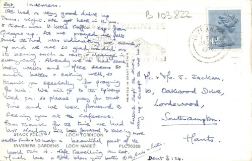 B103822 west ross stack polly loch torridon scotland