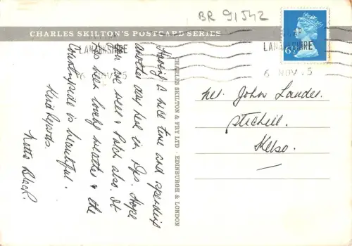 BR91542 Schottland alte Brücke und Fluss Nith Dumfries Schottland