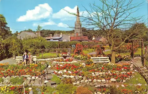 BR67060 The Flower Gardens Newton Stewart Scotland 14x9cm