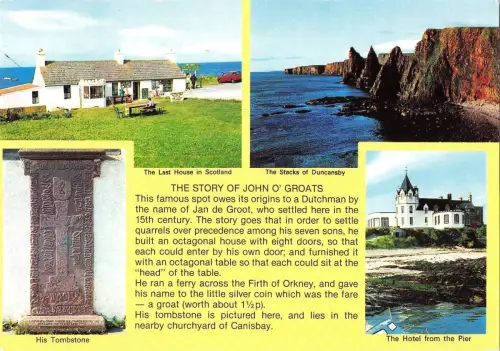 BR89183 die Geschichte von John O Groats Duncansby Schottland