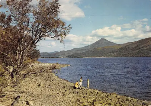 BR76442 Schiehallion vom Ufer Loch Rannoch Pertshire Schottland