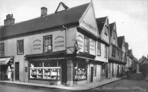 BR70401 wolsey s birthplace ipswich real photo uk