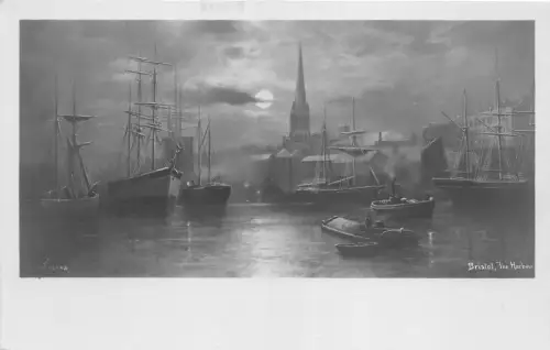 BR61909 Bristol das Hafenschiff Bateaux Postkarte UK