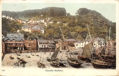 BR64668 Hafenschiff Bateaux Clovelly UK