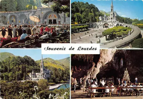 B53324 Lourdes multi vues frankreich