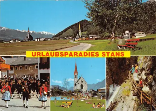 BG11795 urlaubsparadies stans tirol typen folklore austria