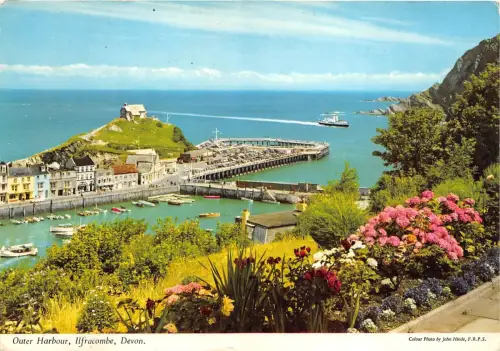 B86854 Außenhafen Ilfracombe Devon UK