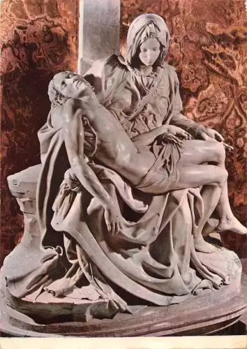 BR76848 roma la pieta di michelangelo Postkarte Italien