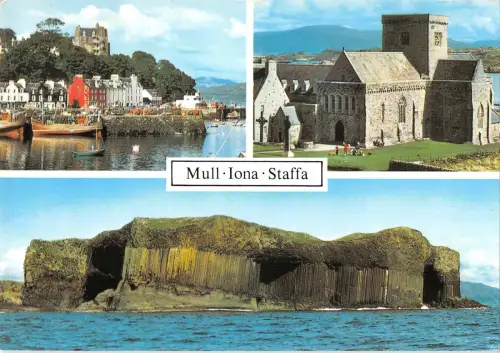 B97438 mull iona staffa scotland