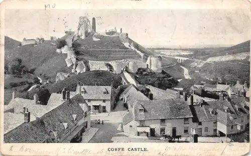 BR62807 corfe castle uk