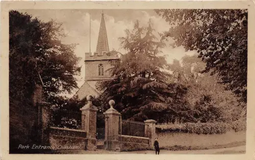 BR61565 Parkeingang Chesham UK