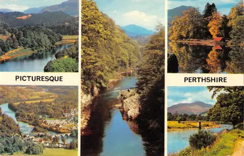 uk8240 malerisches perthshire schottland uk