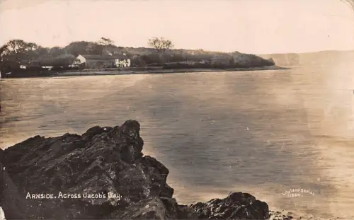 uk32084 jacobs bay arnside real photo uk