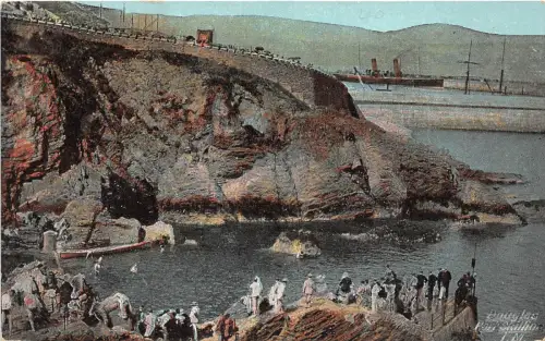 BR62206 douglas port skilion isle of man uk