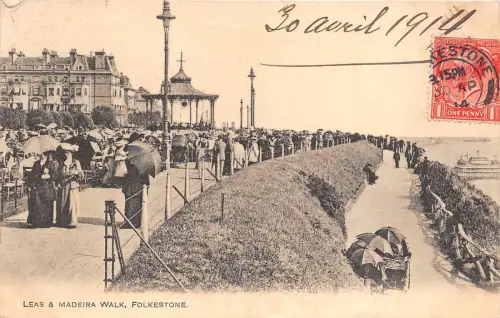 BR61746 Leas and Madeira Walk Folkestone UK TCV