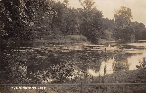 BR99484 bonningtons lake real photo uk