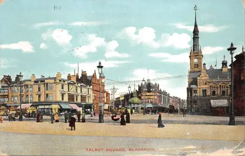 BR62705 talbot square blackpool uk