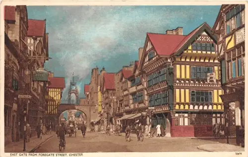 BR61765 East Gate von Foregate Street Bike Chester UK