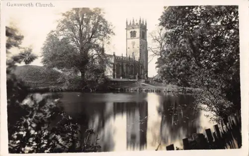 BR70390 gawsworth castle real photo uk