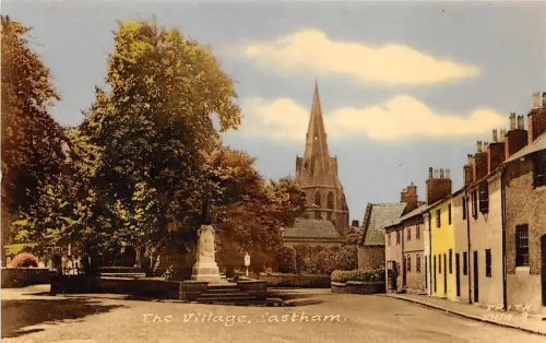 BR62213 the village eastham uk