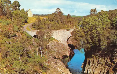 uk4664 river findhorn and dulsie bridge scotland uk