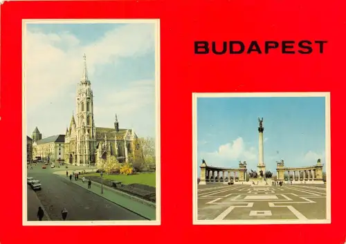 B68355 Ungarn Budapest Multiviews