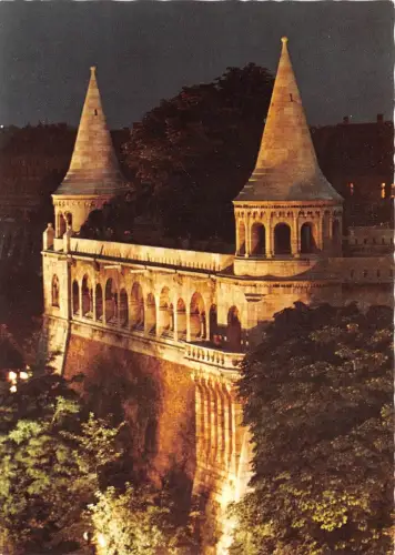 B40206 Budapester Fischerbastei Ungarn