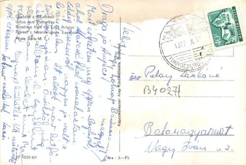 B40271 Balaton Ungarn