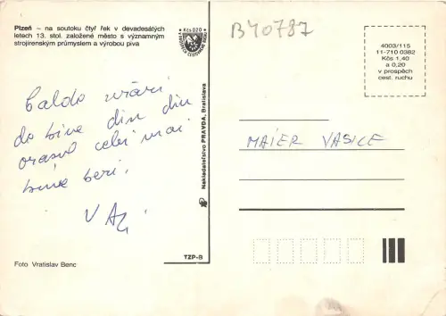 B40787 Plzen Multiviews Tschechisch