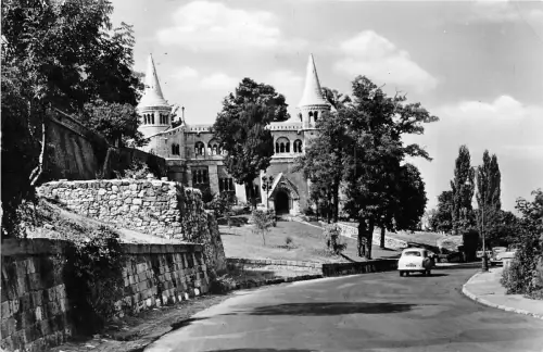 B44437 Budapester Fischerbastei Ungarn