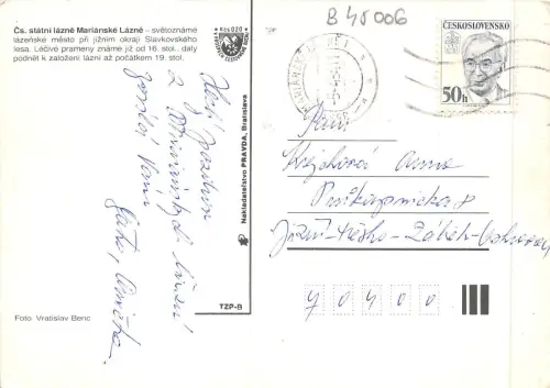 B45006 Marienbad Multiviews Tschechisch