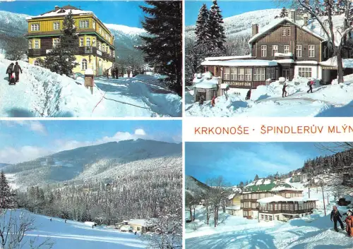 B45167 Riesengebirge Spindlermühle Multiviews tschechisch