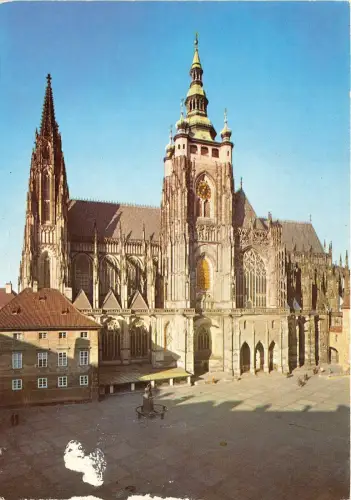 B45017 Praha Veitsdom tschechisch