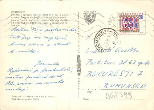 B67399 Riesengebirge Multiviews Tschechisch