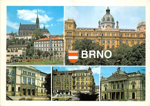 B45274 Brünner Straßenbahn Multiviews Tschechisch