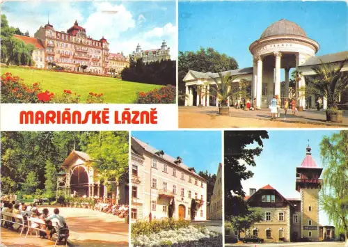 B45005 Marienbad Multiviews Tschechisch