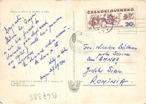 B67385 Praha Multiviews Straßenbahn Tschechisch