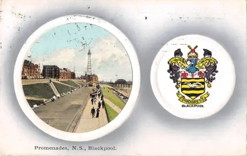 uk32918 promenades blackpool uk